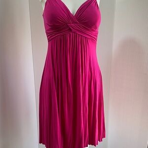 Elegant Pink Women's Dress